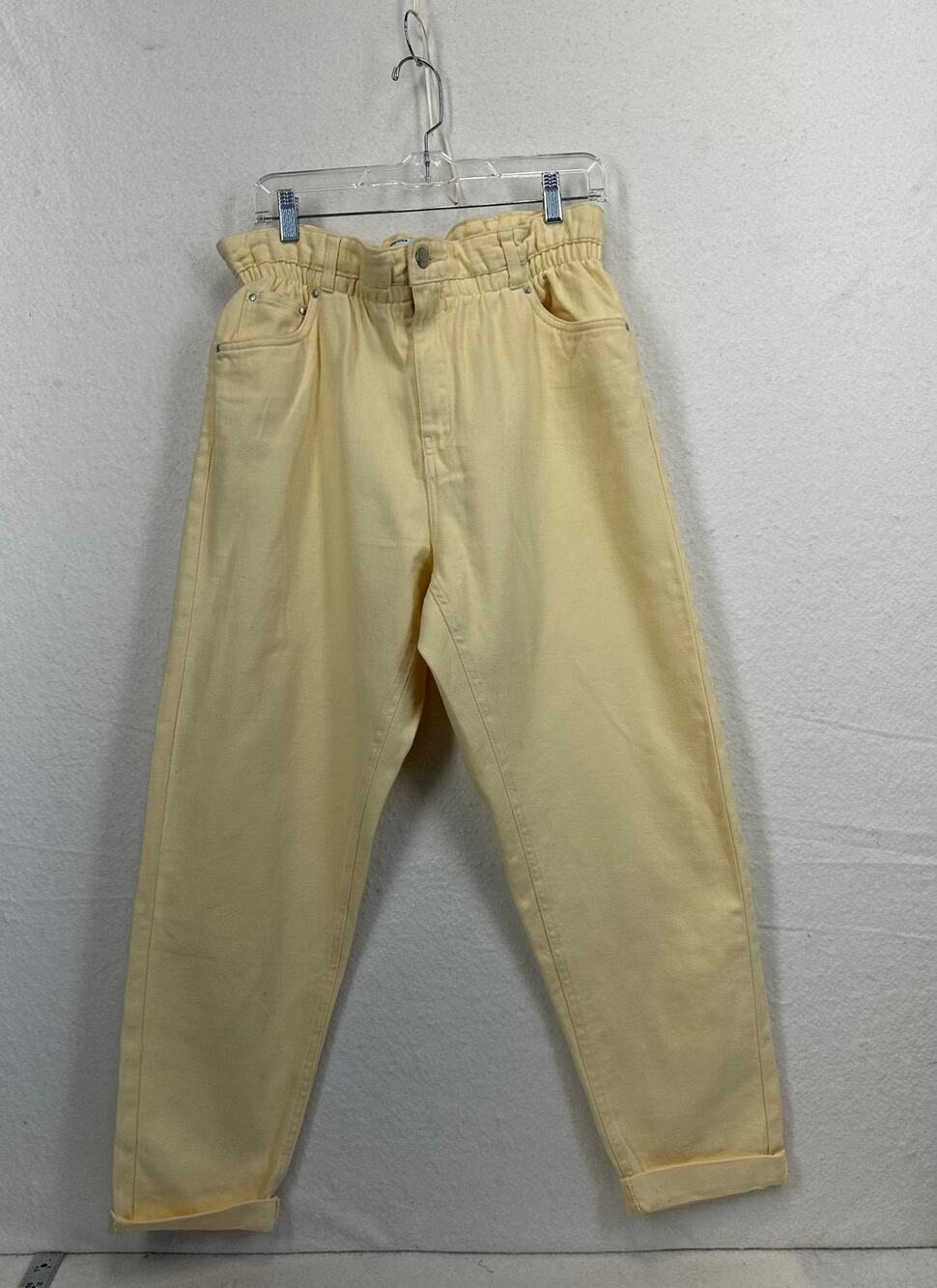 Refuge Denim Mom Jeans Gathered Waist Size XL Sportyprep Elevated Boho
